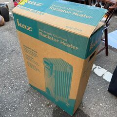 KAZオイルヒーター　KCV128（ほぼ新品未使用）の画像