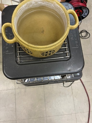 ブルーヒーター❗️お湯沸かせます‼️