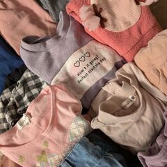 子ども服110サイズ 女の子Cセット　まとめて1箱27枚の画像