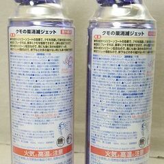 ☆アース 蜘蛛の巣 ジェット ２本の画像