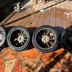 86ZN6後期　純正ホイールタイヤ4本セットの画像