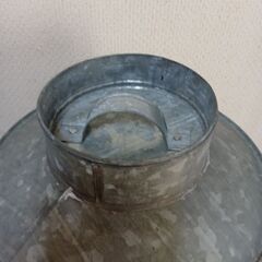 レトロ　ブリキ　茶缶！の画像