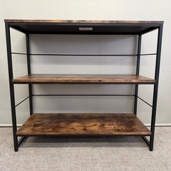 ★美品★　シェルフ　ブラウン　①の画像