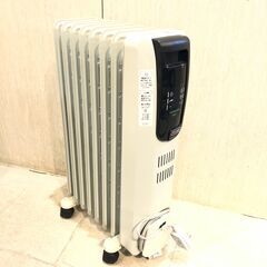 ■■449■デロンギオイルヒーター KHD410812-BK 暖房器具 1200W タイマー付き DeLonghi デジタル表示の画像