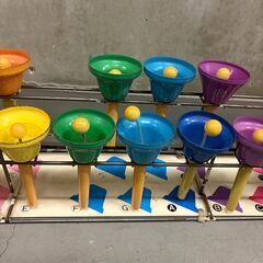 【那須町役場】クリスマス　昭和レトロ　内田　ハンドベル　ミュージックベル【管理番号392】の画像