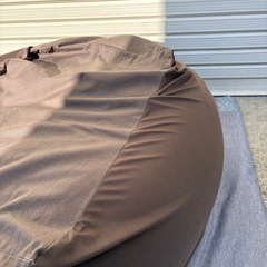 良品計画　ブラウンクッションの画像