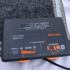 ■■438■ホットカーペット TEKNOS TCW-205MK 約173×172cm 2畳用 電気カーペット 暖房器具の画像