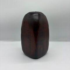 【那須町役場】木製　木彫りダルマ大　オブジェ　置物　【管理番号393】の画像