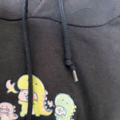 カナヘイ小動物 刺繍　パーカー ネイビー Lの画像