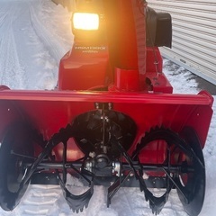 ホンダ中型ハイブリッド除雪機HSM1380ｉ、使用6シーズンの美品、整備済、北海道内配送可能の画像