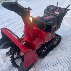 ホンダ中型ハイブリッド除雪機HSM1380ｉ、使用6シーズンの美品、整備済、北海道内配送可能の画像