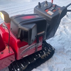 ホンダ中型ハイブリッド除雪機HSM1380ｉ、使用6シーズンの美品、整備済、北海道内配送可能の画像
