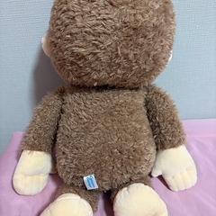 おさるのジョージ 赤いほっぺ スーパーラージぬいぐるみの画像