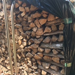 広葉樹　薪の画像