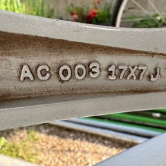 17インチ シルバーホイール ダンロップタイヤセットの画像