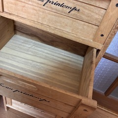 木製キャビネット　の画像