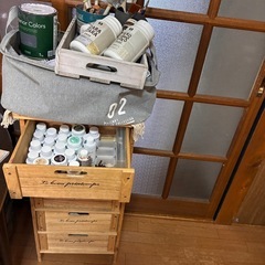 木製キャビネット　の画像