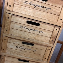 木製キャビネット　の画像