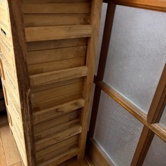 木製キャビネット　の画像
