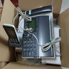 ファックス電話、＋小機、純正、セット品の画像