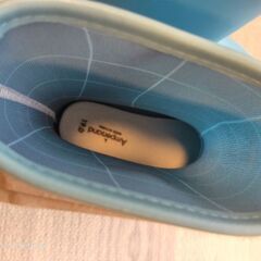 キッズ　レインブーツ　19センチ　未使用に近いの画像