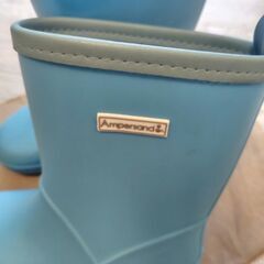 キッズ　レインブーツ　19センチ　未使用に近いの画像