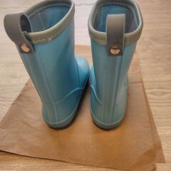 キッズ　レインブーツ　19センチ　未使用に近いの画像