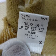 ( E-95 )マフラー ３つまとめて ベージュ マーブル パープル 紫 ストール まとめ売り セット 中古の画像