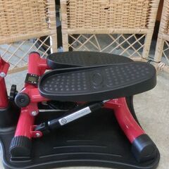 ショップジャパン ナイスデイ 健康ステッパー ND-1R 専用ハンドル付 レッド 踏み台 運動 室内 エクササイズ Shop Japan ステッパー 札幌 西区 西野店の画像