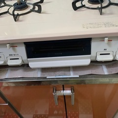 《取引決定》リンナイ ガスコンロ　左側強火プロパンガス用の画像