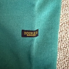 DOUBLE _B 黒クマワンポイントトレーナー 90cmの画像