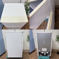 I762 🌈 YAMADA 冷蔵庫 (90L) ⭐ 動作確認済 ⭐ クリーニングの画像