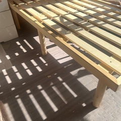 セミシングルショートベットフレームの画像