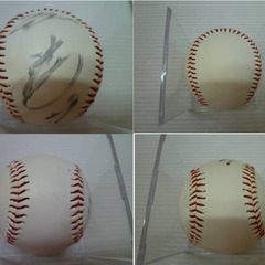 ★▲プロ野球 選手 サインボール 写ボール 4点 まとめて カード 阪神タイガース マット・マートン #9 鳥谷敬/読売ジャイアンツ 巨人 #52 dの画像