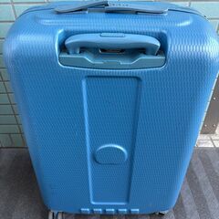 DELSEY デルセー キャリーケース ブルー Mサイズ(高さ約65cm) 4～5泊サイズの画像