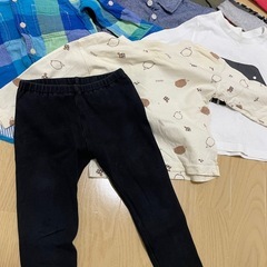 95サイズ　長袖・長シャツ・トレーナーなど14点の画像