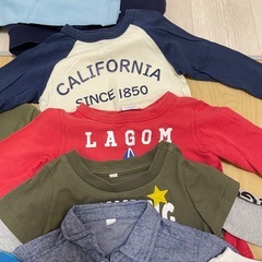 95サイズ　長袖・長シャツ・トレーナーなど14点の画像