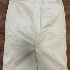 ポールスチュアートPAUL STUARTスカートホワイト白色系綿コットン100％サイズ6レディースlady's LADYS女性用の画像