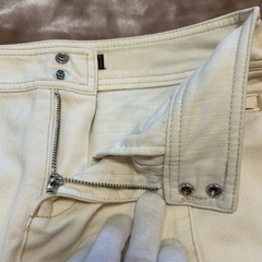 ポールスチュアートPAUL STUARTスカートホワイト白色系綿コットン100％サイズ6レディースlady's LADYS女性用の画像