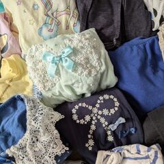 子ども服　女の子　110サイズDセット　まとめて1箱40枚の画像