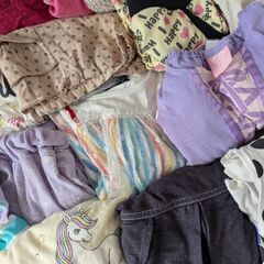 子ども服　女の子　110サイズDセット　まとめて1箱40枚の画像