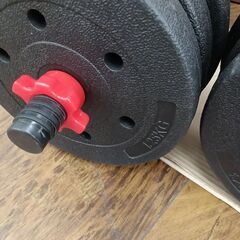 ★リユースのサカイ水戸店★  ダンベルセット ブラック H×D×W クリーニング済み MT6629の画像
