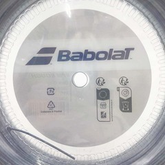 【未使用】バボラ RPM ラフ 硬式 テニス ストリング ガット 200m RPM ROUGH 125 ダークグレー 243140 BABOLAT 1.25mmの画像