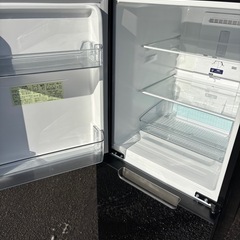 極美品 SHARP シャープ 152L 2ドア冷蔵庫 SJ-GD15P 2025年製  ガラスドアの画像