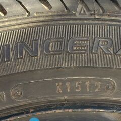 △ FALKEN ファルケン SINCERA シンセラ タイヤ スチールホイール付きタイヤ1本 SN831 155/65R14 75S 4穴 J14×41/2J 溝5mmありの画像