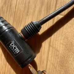 自転車の鍵の画像