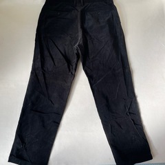 UNIQLO ユニクロ コーデュロイ パンツ ズボン ブラック ウエスト 95 綿 100% 中古品  の画像