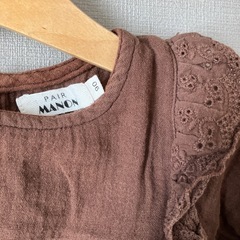 ペアマノン　女の子　長袖ワンピース　の画像