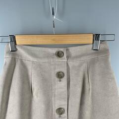 NATURAL BEAUTY BASIC ナチュラルビューティーベーシック スカート ポリエステル ブラウン レディース XXXS XS【古着】【中古】の画像