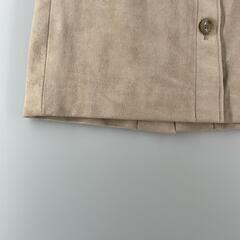 NATURAL BEAUTY BASIC ナチュラルビューティーベーシック スカート ポリエステル ブラウン レディース XXXS XS【古着】【中古】の画像